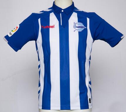 Deportivo Alavés 2016/17 Home Soccer Jersey